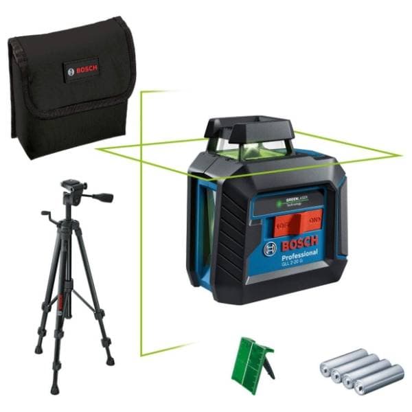 BOSCH GLL 2-20 G 0601065001 samonivelišući linijski laser 0