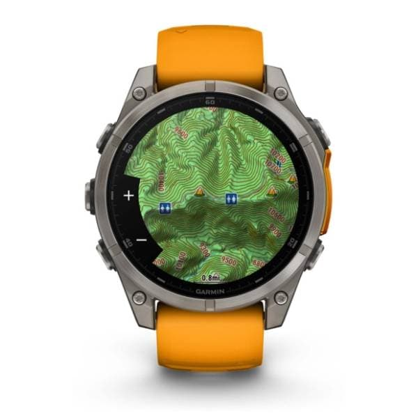 GARMIN Fenix 8 47mm Spark Orange pametni sat 4