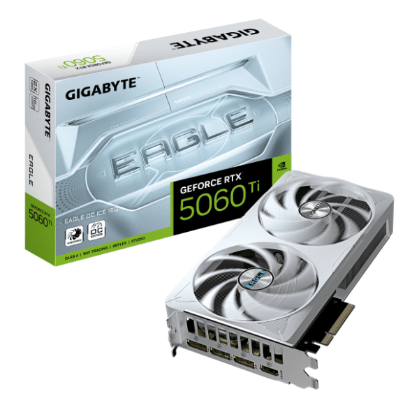 GIGABYTE nVidia GeForce RTX 5060 Ti EAGLE OC ICE 16GB GDDR7 128-bit grafička kartica 0