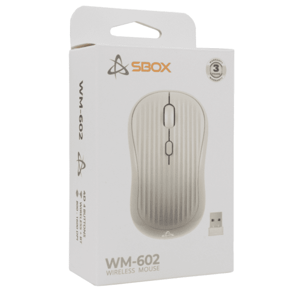 S BOX bežični miš WM-602 bež 5