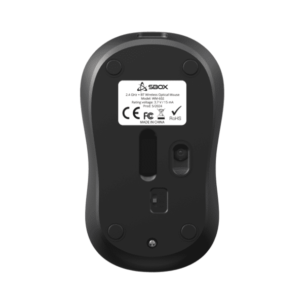 S BOX bežični miš WM-602 crni 2