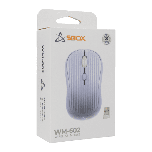 S BOX bežični miš WM-602 ljubičasti 5