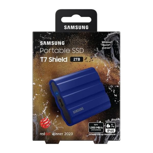 SAMSUNG eksterni SSD 2TB T7 Shield MU-PE2T0R 8