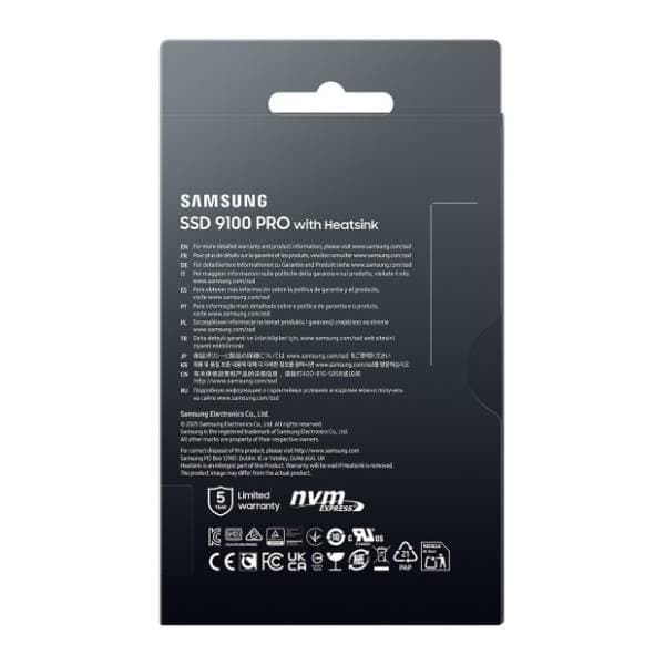 SAMSUNG SSD 1TB 9100 Pro MZ-VAP1T0CW (heatsink) 8