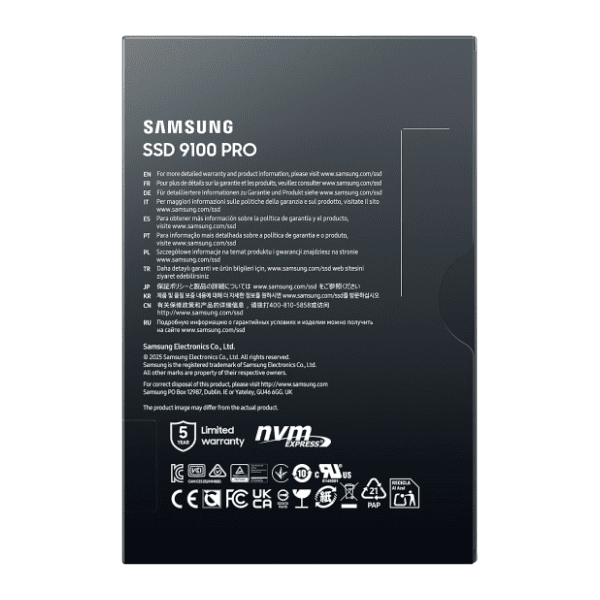 SAMSUNG SSD 4TB 9100 Pro MZ-VAP4T0BW 6