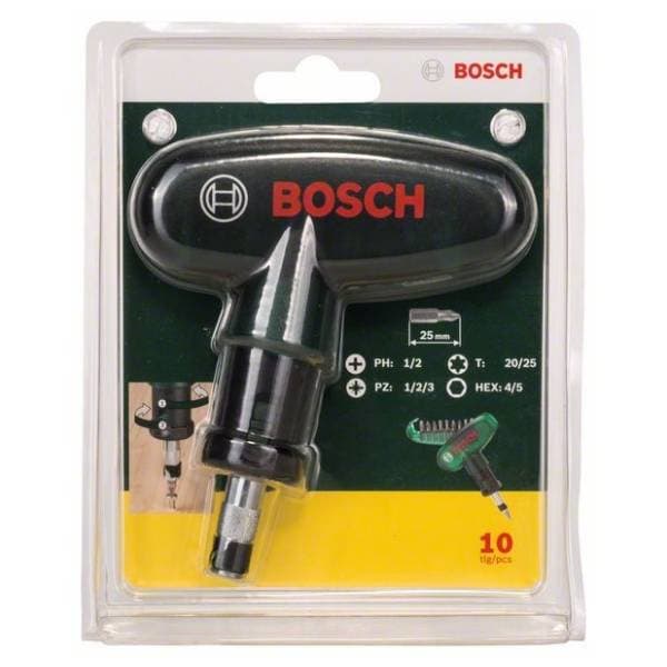 BOSCH 10-delni Pocket set bitova 2607019510 3