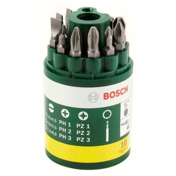 BOSCH 10-delni set bitova 2607019454 0