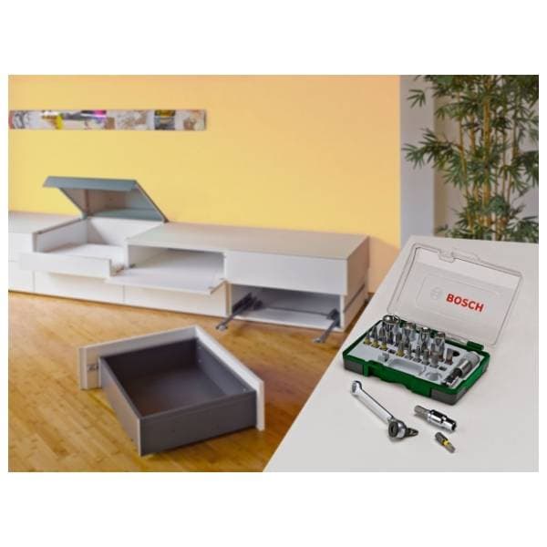 BOSCH 27-delni set bitova i čegrtaljki 2607017160 2