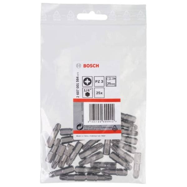 BOSCH 3 25 mm 2607001564 set bitova 25 kom 0