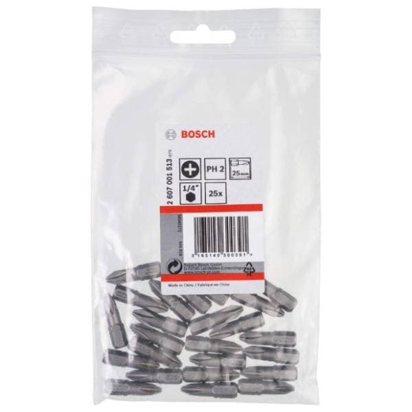 BOSCH PH 2 25 mm 2607001513 set bitova 25 kom 0