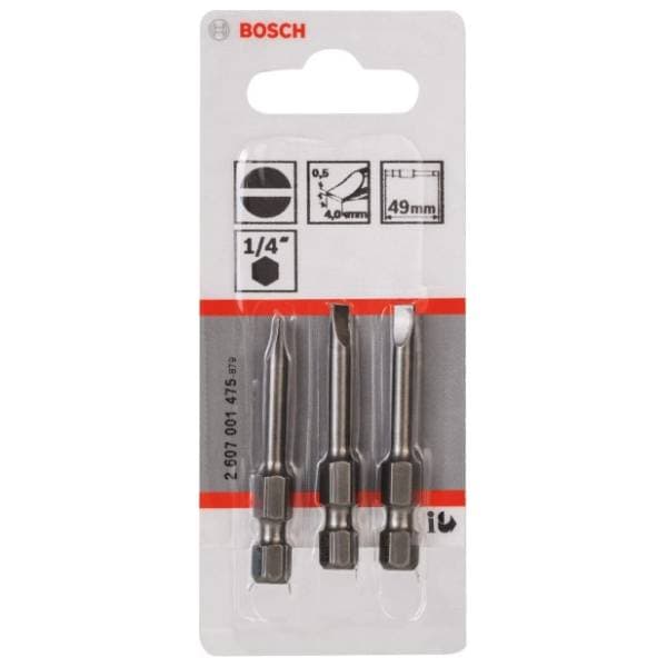BOSCH S 0,5x4,0 49 mm 2607001475 set bitova 3 kom 0