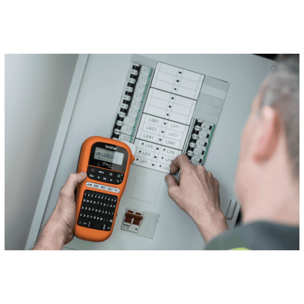 BROTHER PT-E110VP štampač nalepnica za električare 4