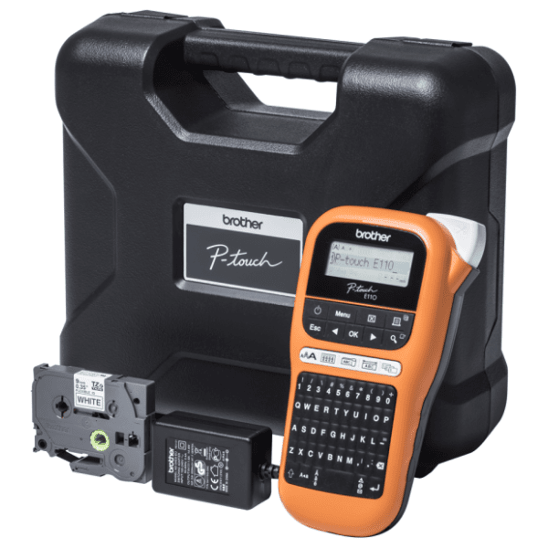 BROTHER PT-E110VP štampač nalepnica za električare 3