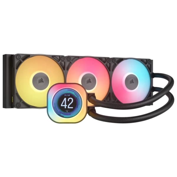 CORSAIR iCUE Link Titan 360 black RX LCD vodeno hlađenje 0