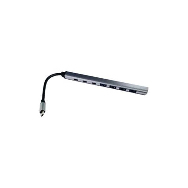 FAST ASIA USB Hub 9-in-1 (5x USB 3.0 + 3x USB-C + RJ-45) 1