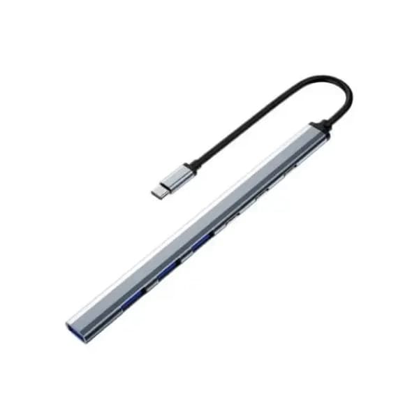 FAST ASIA USB Hub 9-in-1 (5x USB 3.0 + 3x USB-C + RJ-45) 0