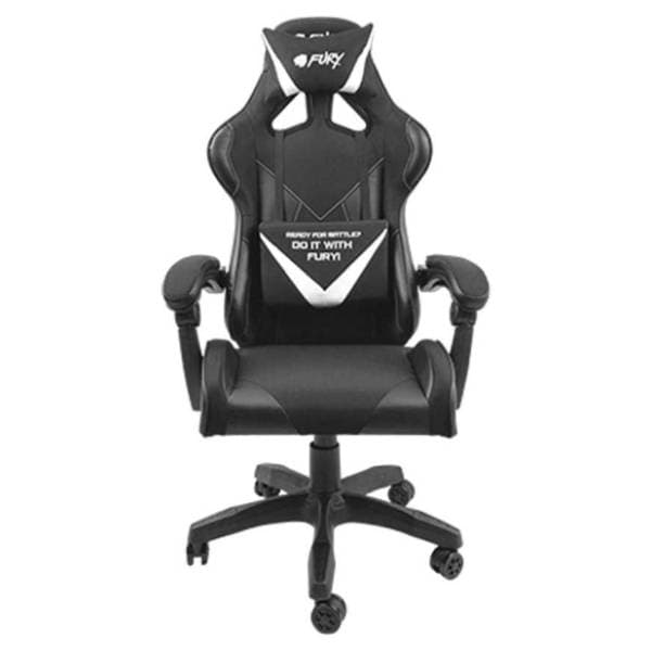 FURY Avenger L (Crna/Bela) NFF-1711 gejmerska stolica 0