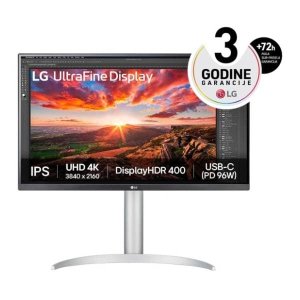 LG monitor UltraFine 27UP850K-W 0