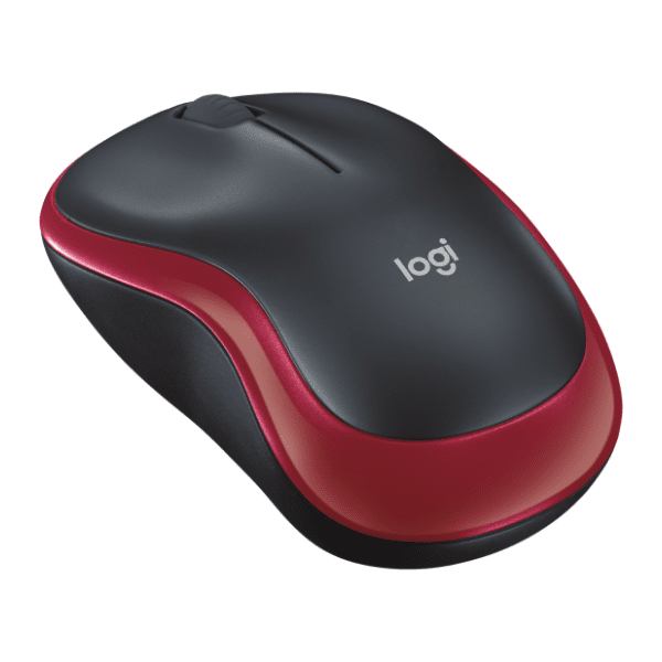 LOGITECH bežični miš M185 crveni 1