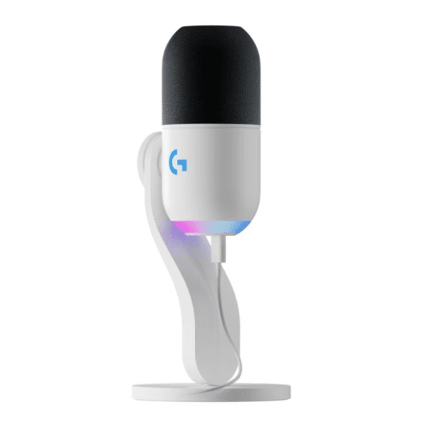 LOGITECH ONIC Yeti GX Dynamic RGB White mikrofon 5