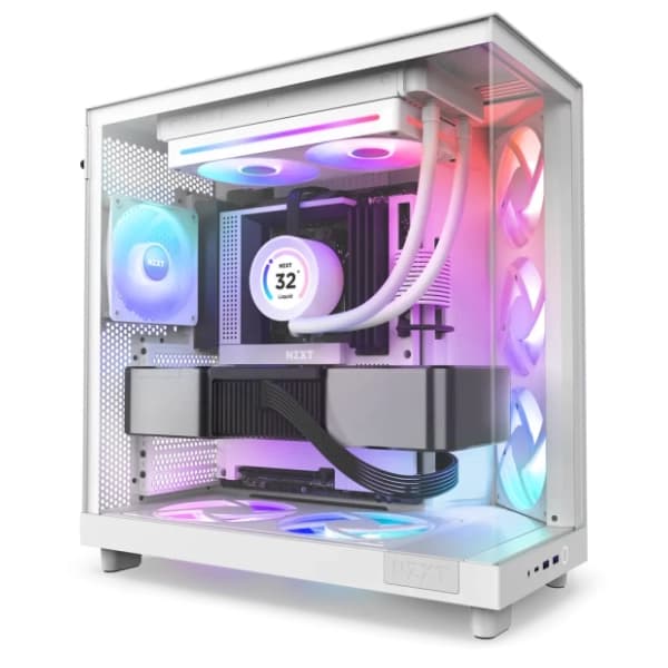 NZXT F240 RGB Core beli (RF-U24HF-W1) ventilator za PC 4