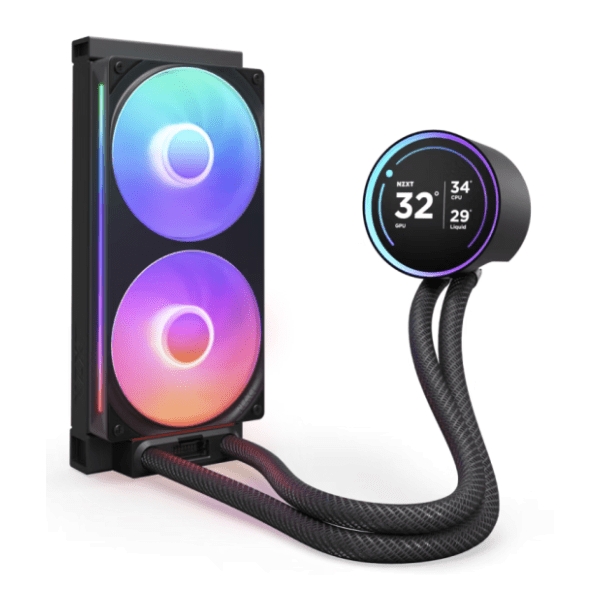 NZXT Kraken Elite 240 RGB V2 crno vodeno hlađenje (RL-KR24E-B2) 0