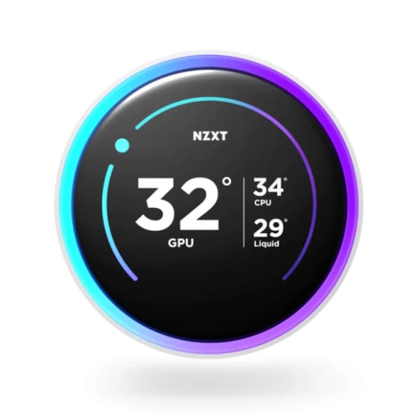 NZXT Kraken Elite 280 RGB V2 belo vodeno hlađenje (RL-KR28E-W2) 3