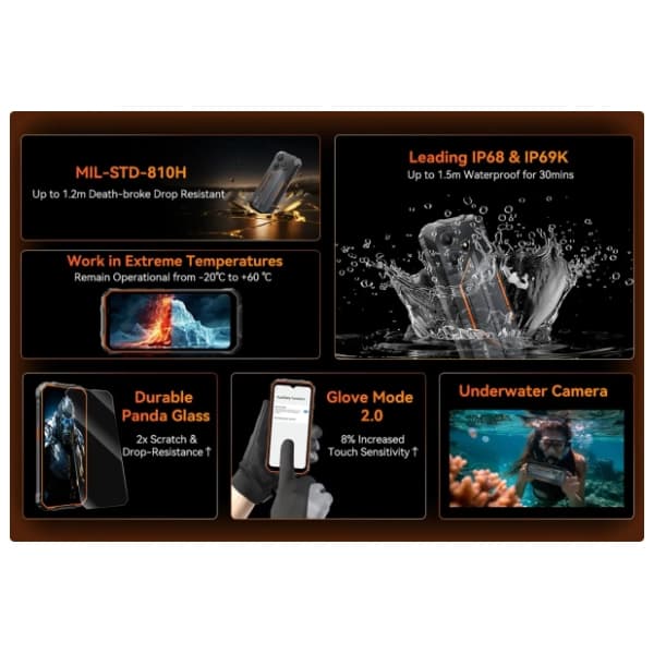 OSCAL Marine II 8/256GB Black 3