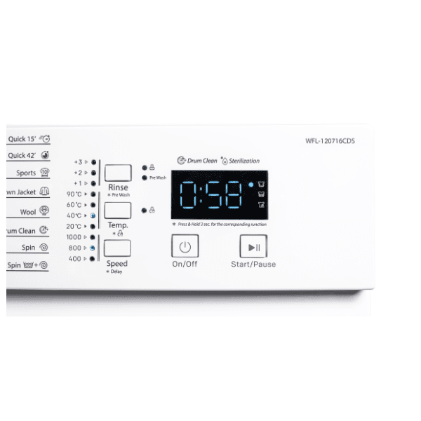 VIVAX mašina za pranje veša WFL-120716CDS 2