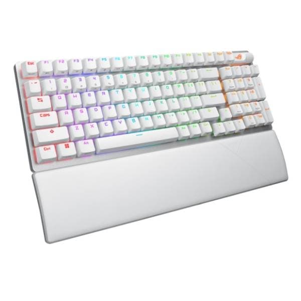 ASUS bežična tastatura ROG Strix Scope II 96 X901 bela 4