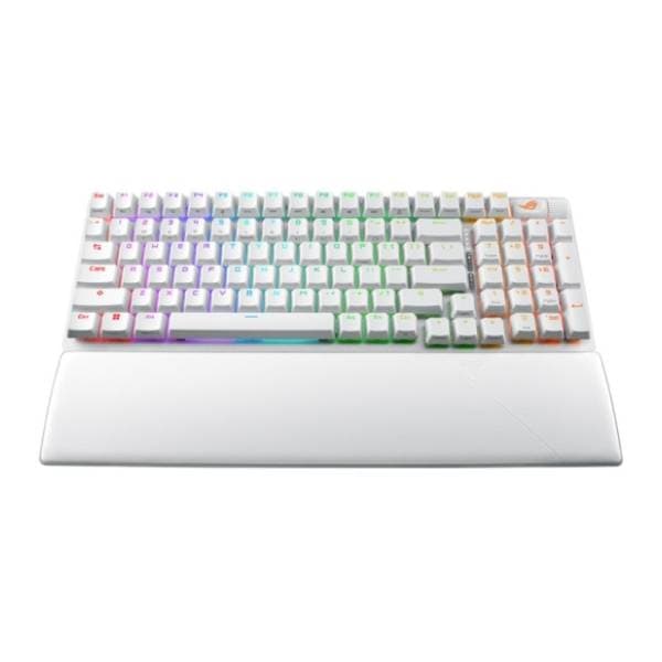 ASUS bežična tastatura ROG Strix Scope II 96 X901 bela 1