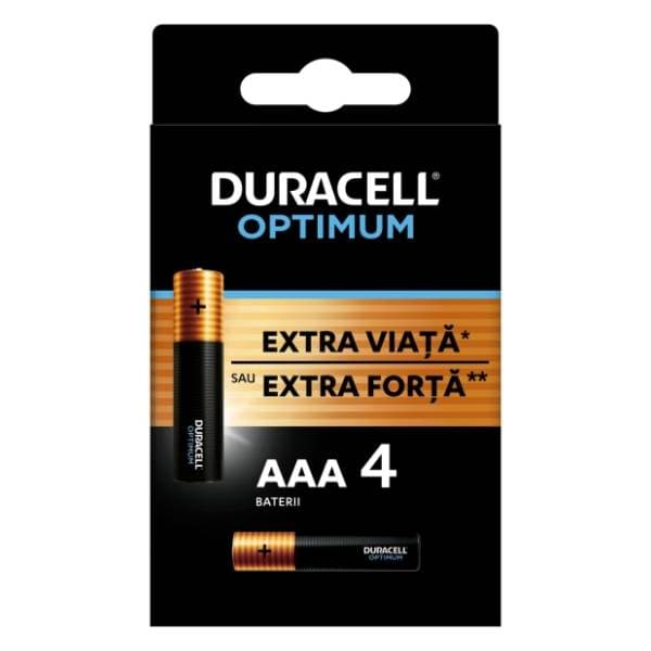 DURACELL Optimum AAA 4 kom 0