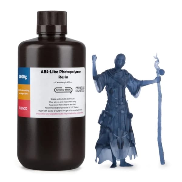 ELEGOO ABS-like 1kg Smoky Black resin za 3D štampač 0