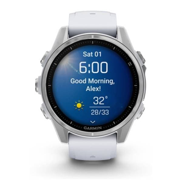 GARMIN Fenix 8 43mm AMOLED Whitestone pametni sat 1