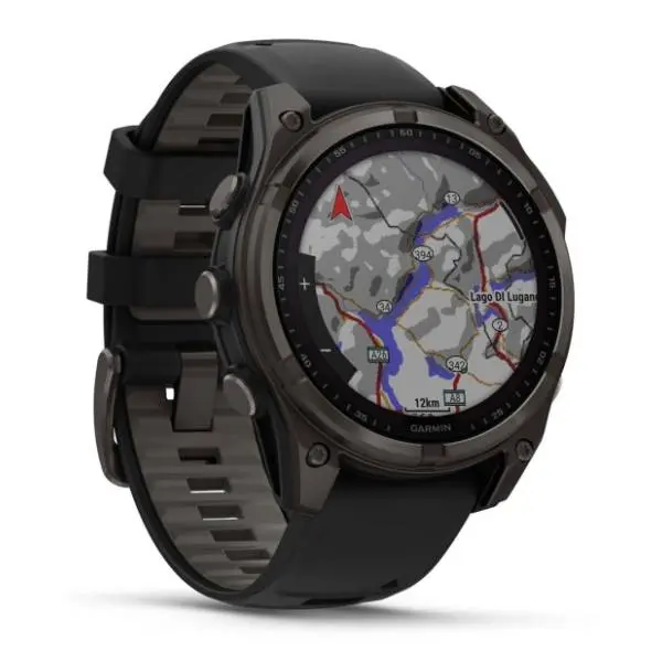 GARMIN Fenix 8 47mm Solar Black Sapphire pametni sat 2