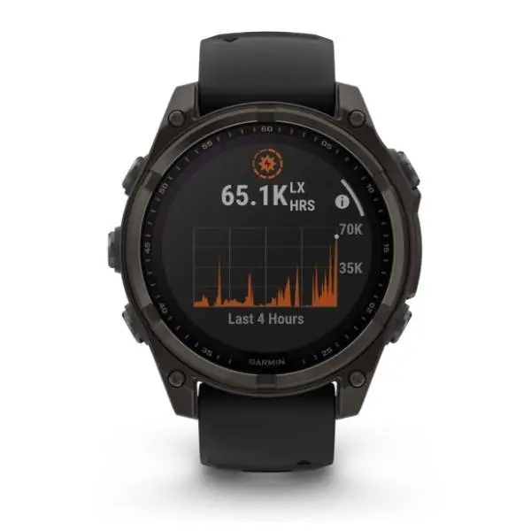 GARMIN Fenix 8 47mm Solar Black Sapphire pametni sat 1