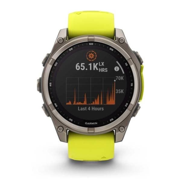 GARMIN Fenix 8 47mm Solar Yellow Sapphire pametni sat 1