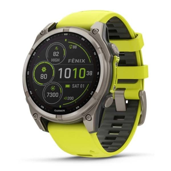 GARMIN Fenix 8 47mm Solar Yellow Sapphire pametni sat 0