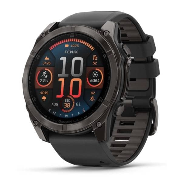 GARMIN Fenix 8 51mm Sapphire Carbon grey pametni sat 0