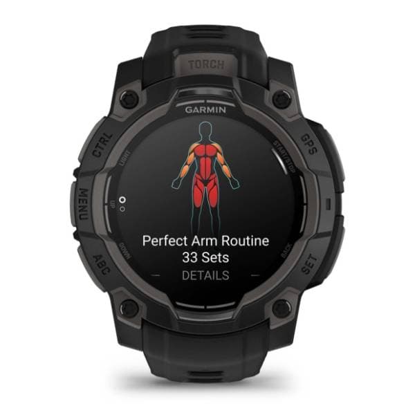 GARMIN Instinct 3 45mm AMOLED Black pametni sat 3