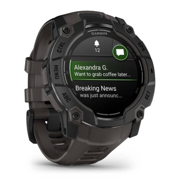 GARMIN Instinct 3 50mm AMOLED Black pametni sat 2