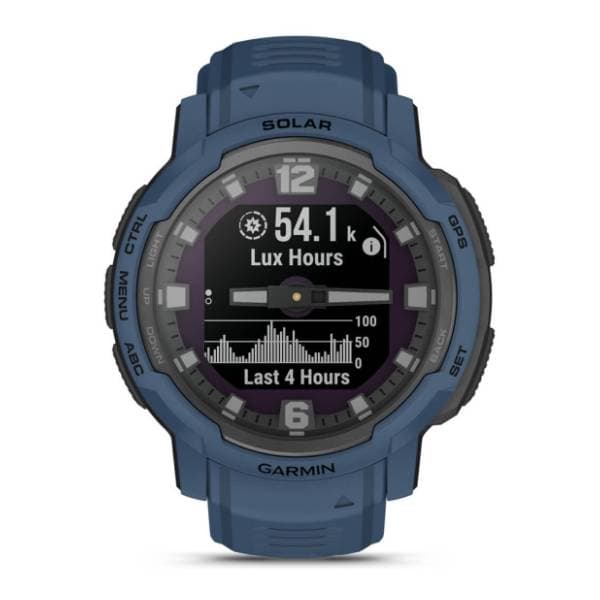 GARMIN Instinct Crossover Solar Blue pametni sat 1