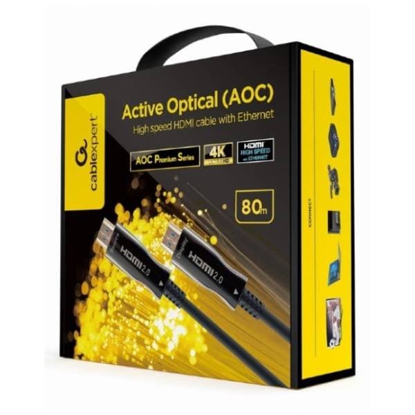 GEMBIRD kabl HDMI 2.0 (CCBP-HDMI-AOC-80M-02) Active Optical (AOC) 80m 2