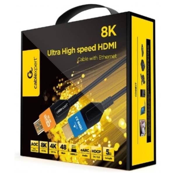GEMBIRD kabl HDMI 2.1 (CC-HDMI8K-AOC-5M) Active Optical (AOC) 5m 3