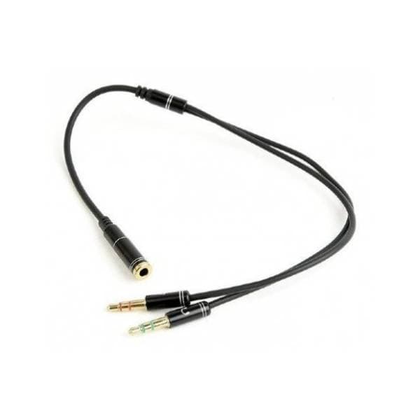 GEMBIRD konverter 3.5mm (ž) na 2x 3.5mm (m) CCA-418M 0