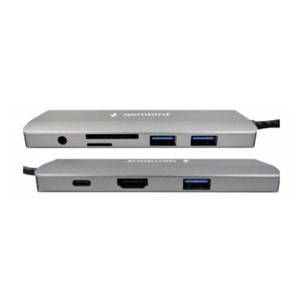 GEMBIRD USB Hub 9-in-1 multi-port adapter (A-CM-COMBO9-03) 2