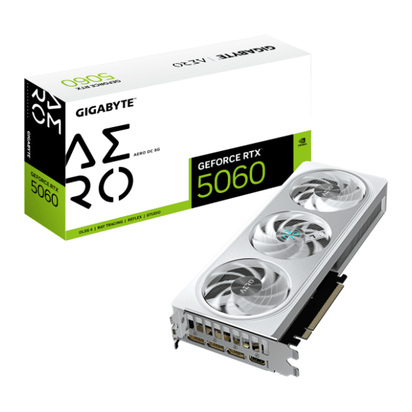 GIGABYTE nVidia GeForce RTX 5060 AERO OC 8GB GDDR7 128-bit grafička kartica 0