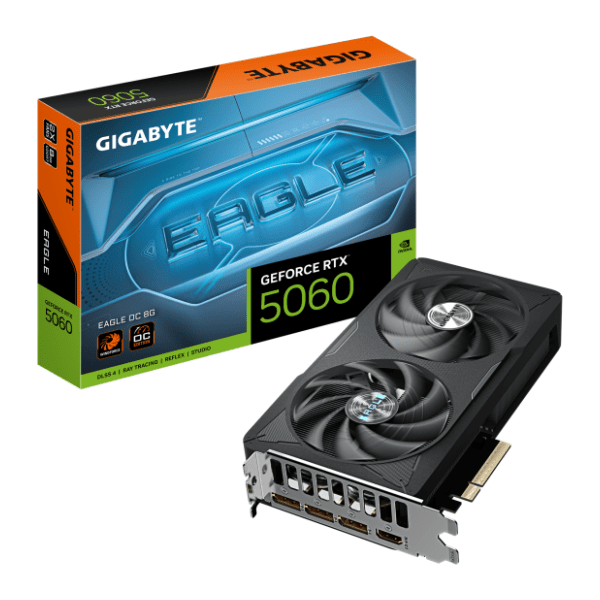 GIGABYTE nVidia GeForce RTX 5060 EAGLE OC 8GB GDDR7 128-bit grafička kartica 0
