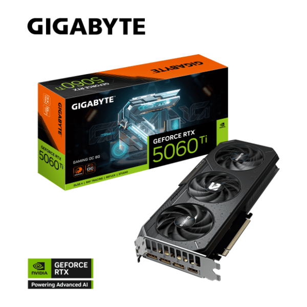 GIGABYTE nVidia GeForce RTX 5060 Ti GAMING OC 8GB GDDR7 128-bit grafička kartica 10