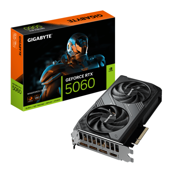 GIGABYTE nVidia GeForce RTX 5060 WINDFORCE OC 8GB GDDR7 128-bit grafička kartica 0